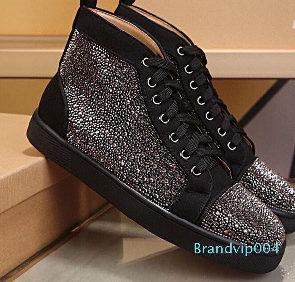 

factory wholesale original men and women black and red design trainer,boot,brand casual shoes,made by original lamb skin ,fast delivery