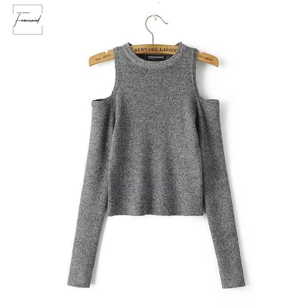

women sweater off shoulder long sleeve short sleeve knitted solid sweater slim skinny drop shipping good quality, White;black