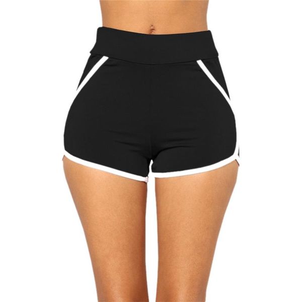 

mid waist sport shorts for women yoga shorts women casual running gym workout leggings wholesale 30st25, White;red
