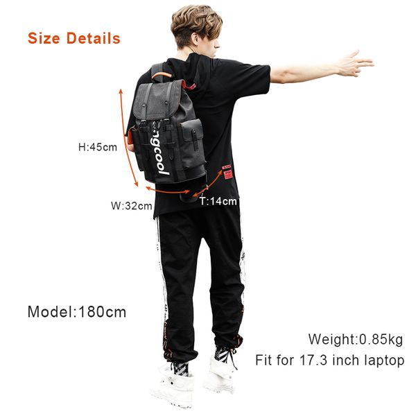 

мужчины женщины рюкзак schoolbag большой емкости водонепроницаемый usb путешествия рюкзак для ноутбука сумка 15.6 bagpack рюкзаки для подрос