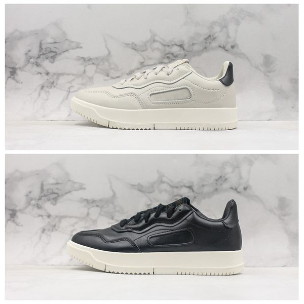 

sc premiere raw white platform black white plate-forme women leather casual mens designer shoes low trainers sneakers size 36-45