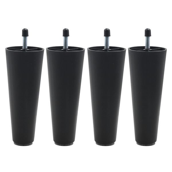 

4pcs 150mm replacement legs felt protectors,tapered legs for furniture sofa couch