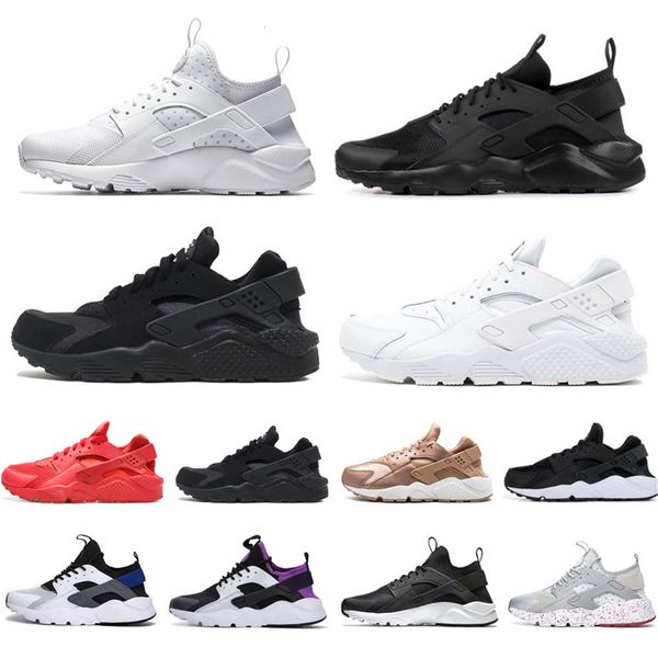 

huarache iv 4.0 iv 1.0 mens running shoes men triple black white red silver huaraches men trainers women sports sneakers