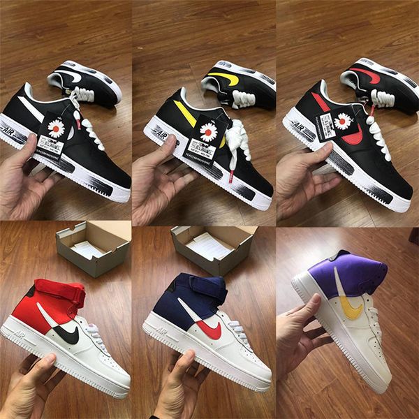 

Новое поступление ВВС 1 мужские и женские кроссовки спортивные кроссовки на открытом воздухе удобные дышащие EUR размер 36-45