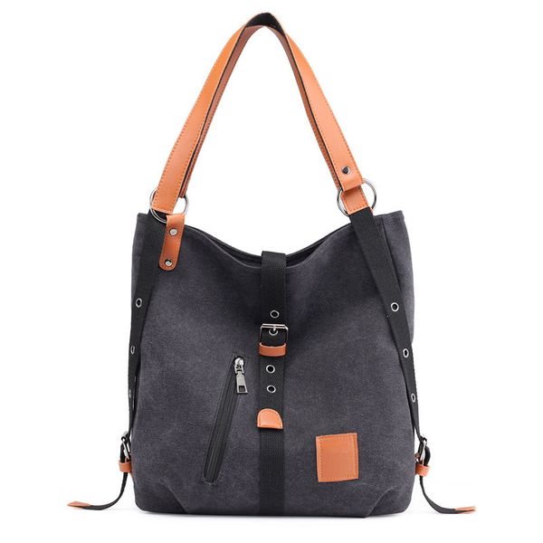 

fashion canvas tote bag big capacity ladies shoulder bags reusable shopping beach bags multifunction knapsack mujer bolsas 2020