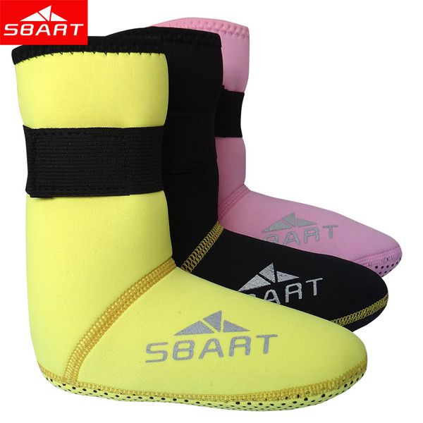 

sbart children 3mm neoprene diving socks snorkeling boots prevent scratche jellyfish warming non-slip swimming wetsuit shoe fins