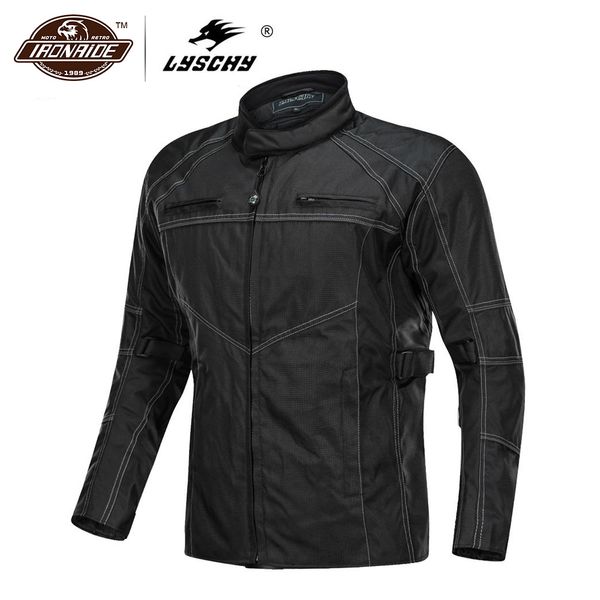 

lyschy motorcycle jackets men motocross motorbike racing chaqueta moto jacket riding waterfroof breathable reflective clothes