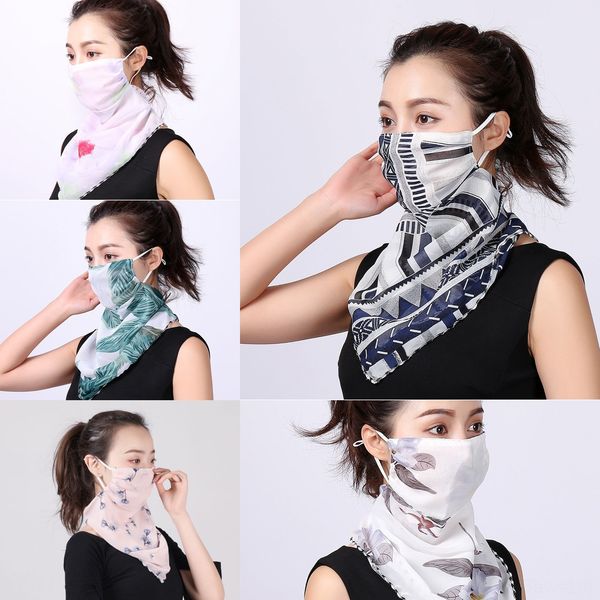 

2m2ix summer cycling half face mask cool ice silk outdoor sports scarf breathable cycling mask gear facemask fishing protective anti-uv, Black
