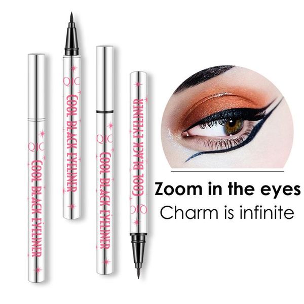

professional black eyeliner quick-drying waterproof pen long-lasting not blooming liquid lady eyeliner smooth makeup tool #l25