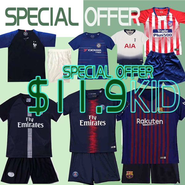 

2018 2019 Barcelona jersey Atletico Children 18 19 Iniesta KaNTE Koke madrid Soccer Jerseys Giroud HAzard kids
