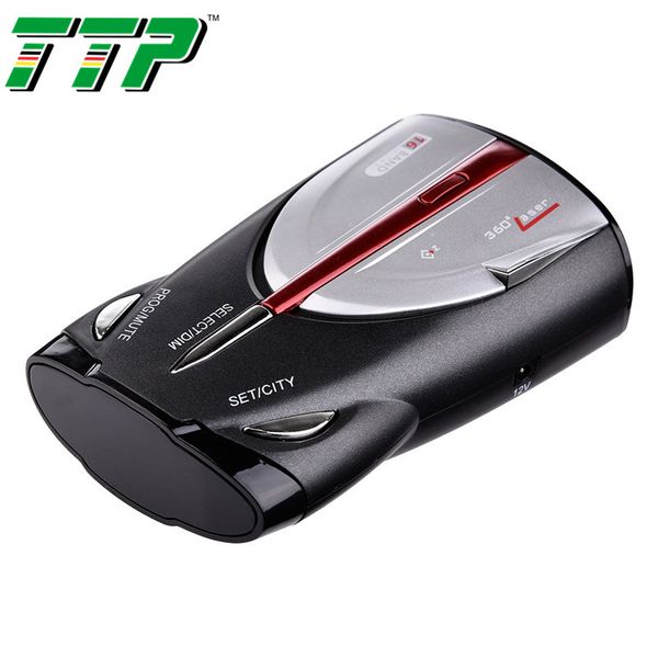 

xrs9880 car vehicle radar speed signal detector automotive mobile radar speedometer velocimeter english russian display