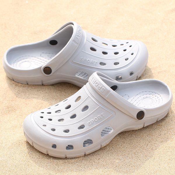 

original classic clogs garden flip flops water shoes men summer beach aqua slipper outdoor rubber 2019 sandals gardening shoes