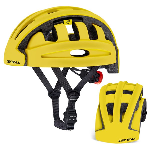 

folding helmet collapsible bicycle helmet for men women cycling skating scooter sports safety protective