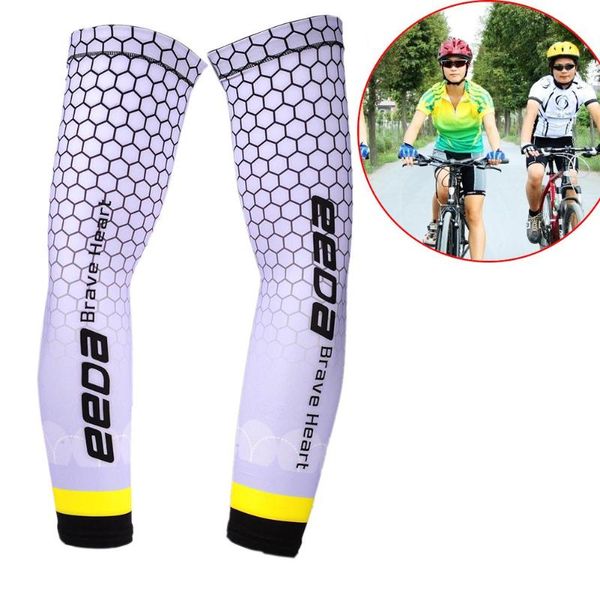

2 pcs прохладный мужчины спорт велоспорт бег велосипед защита от ультрафиолетовых лучей вс манжета защитная крышка arm sleeve велосипед мите, Black;gray