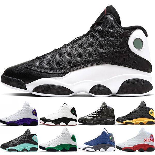

men basketball shoes 13s designer chaussures 13 mens trainers reverse he got game island green rivals playoff sport sneakers size 40-47