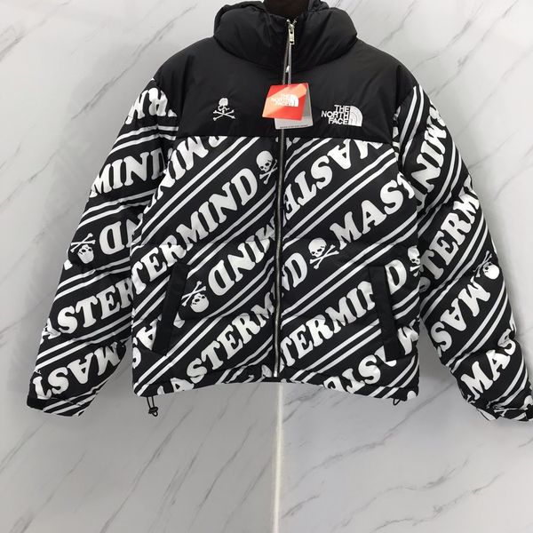 

2019 осень новый северный вдохновитель mmj north пуховик совместное тепло толстый пуховик мужская и женская куртка s-xl, Black;brown