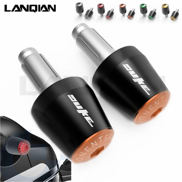 

motorcycle handlebar grips end cap anti vibration silder plug for duke rc 125 250 390 690 990 smc r 2008-2019 2018 parts