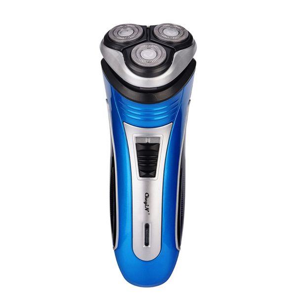 

electric shaver razor usb rechargeable beard trimmer shaving 3d triple floating blade heads razor face care men machine