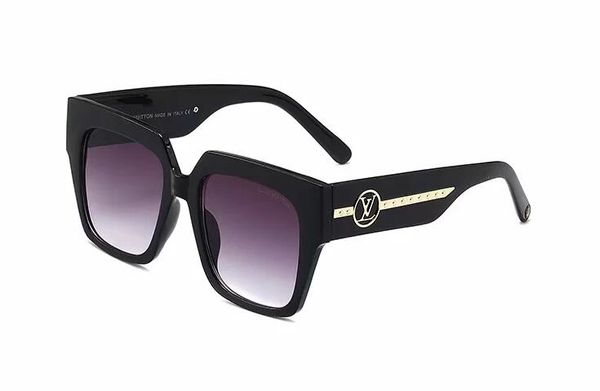 

luxury desinger square sunglasses with stamp uv400 full frame sunglasses for women men fashion accessories a9536, White;black