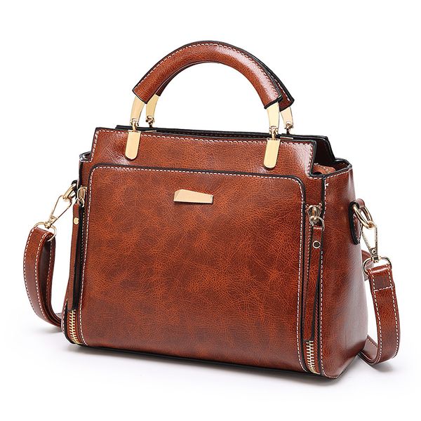 

women's bags new fashion retro handbags temperament wild shoulder messenger bag