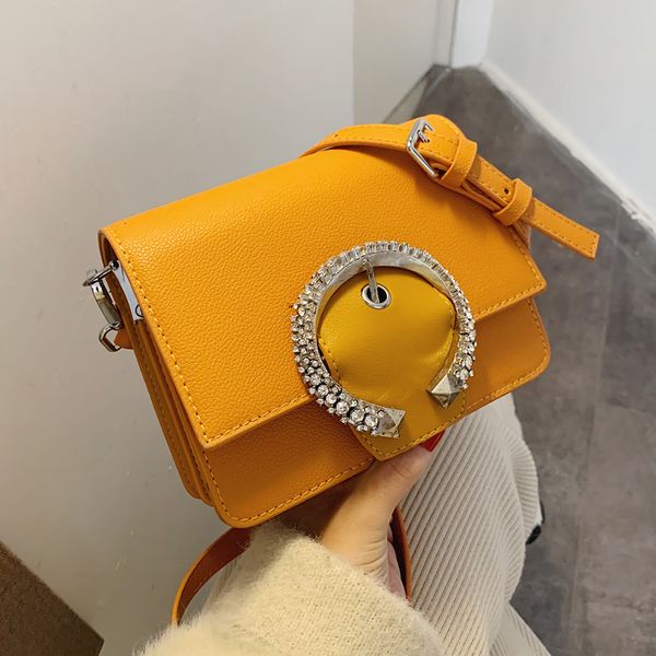 

new design fashion elegant messenger bag shoulder bag simple moon square width 19cm height 15cm thickness 8cm