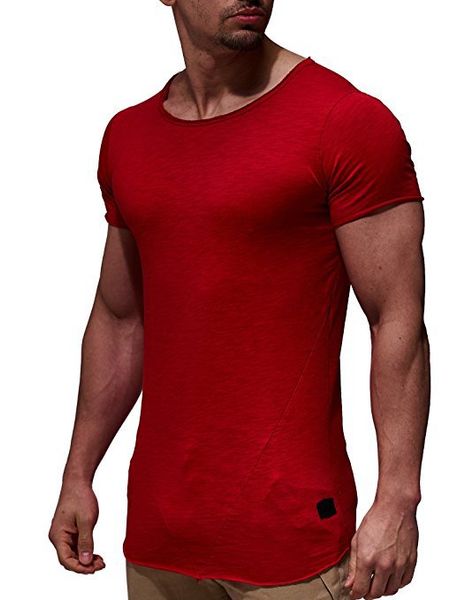 

Fashion Mens Sports Tshirts Modal Short Sleeved Crew Neck Breathable T-shirts Fashion Mens Tops