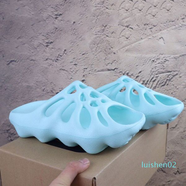 

net red fish mouth hole wave sandals and slippers indoor bathroom thick bottom couple slippers summer flip flops soft water sandals l02, Black