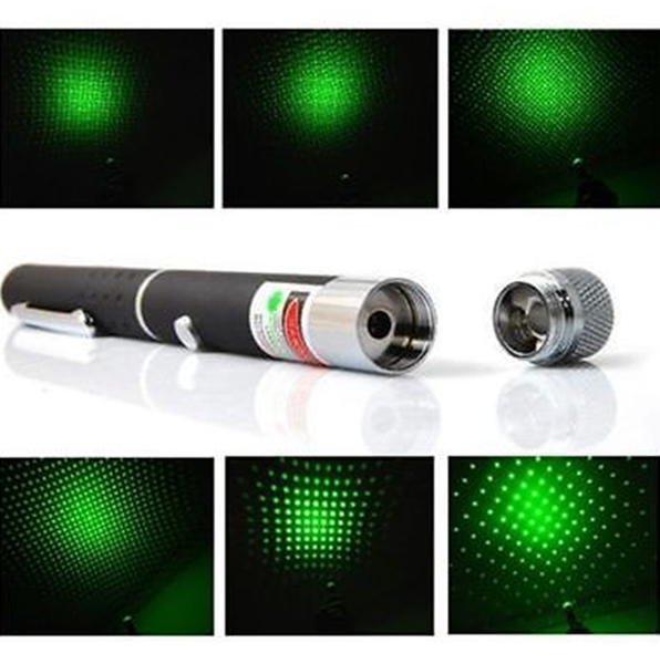 

5mw 532nm high power green laser pointer pen with star cap projector professional lazer pointer visible beam light wholesale