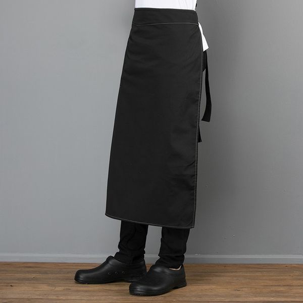 

canvas adjustable pocket apron kitchen cooking diet work uniform restaurant l cafe bakery barber shop work pinafore