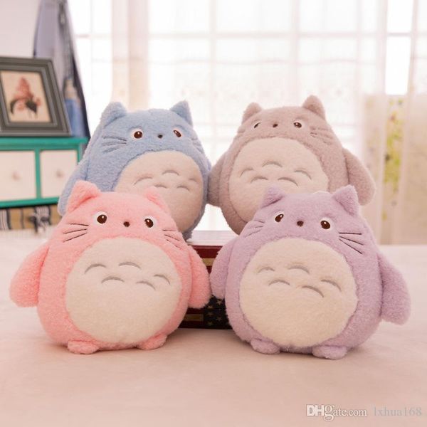 

lxh lovely totoro plush toys stuffed animals doll kawaii movie character totoro cartoon soft toy kids toys christmas gift 18cm
