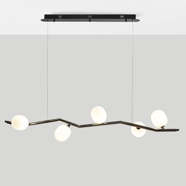 

modern minimalist chandeliers personality creative fashion model room living room dining bar light luxury led chandeliers