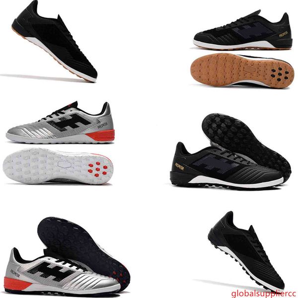 

new arrival mens soccer shoes predator 19.1 ic tf high ankle aoccer cleats predator 19 accelerator tango football tacos de futbol