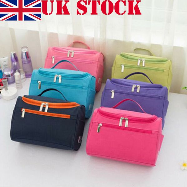 

ladies mens wash bag zipper travel toiletries makeup organizer toilet hanging