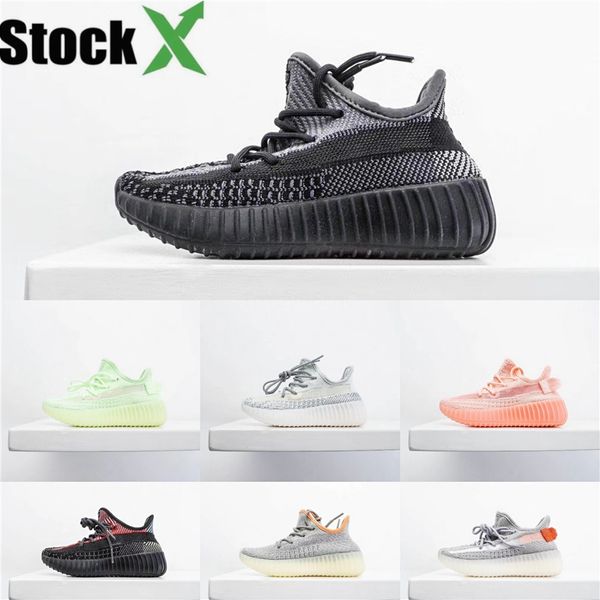 

kanye west v2 true form infant hyperspace kids running shoes clay fashion toddler trainers big small boy girls children toddler sneakerb0#77
