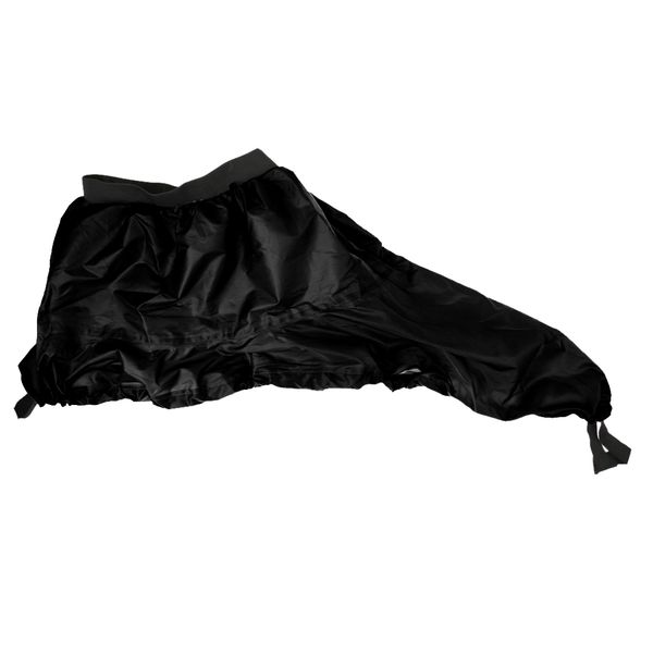 

magideal nylon splash spray deck spraydeck universal fit canoe kayak boat - black kayak skirt cover