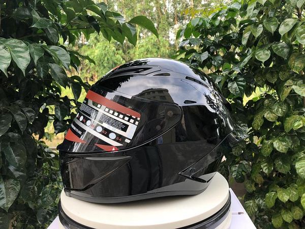 

full face motorcycle helmet gloss black cascos motocross racing motobike riding helmet four season