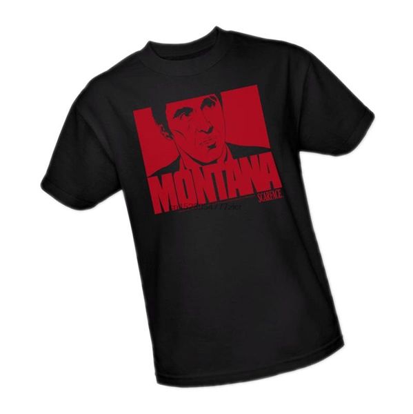 

монтана face - scarface для взрослых t-shirt, White;black