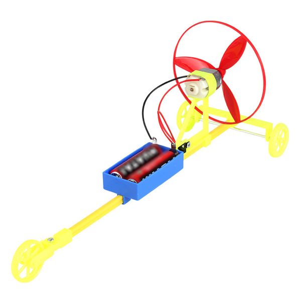 

mini wind powered toy diy car kit children educational gadget hobby funny improve children's abilities of creativity