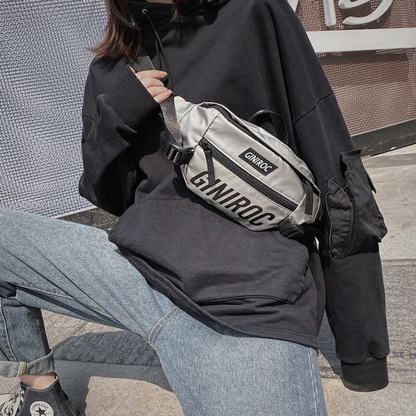 

casual men bag belt bag leather phine pouch women waist pack solid color crossbody male hip waist bags fanny pack