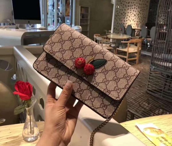 

ll222 3a 18 new diagonal cross package shoulder bag pu leather chain bag messenger bag woman wallet handbag size 20*12 h3a+o