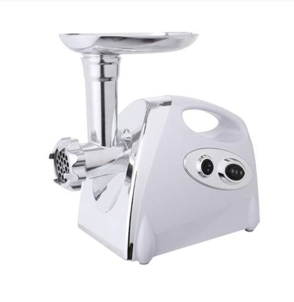 

sales wholesales 1200w electric meat grinder sausage maker with handle white