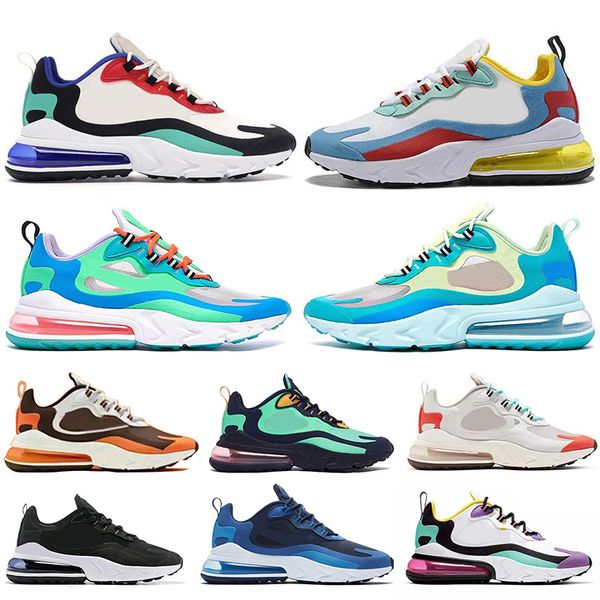 

r new react air cushion running shoes bauhaus right violet travis scotts hyper jade electro green optical women mens trainer sneakers