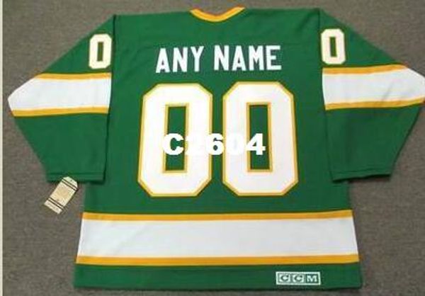 

men minnesota north stars 1967 ccm vintage customized "any name & number(s)" hockey jersey or custom any name or number retro jers, Black;red