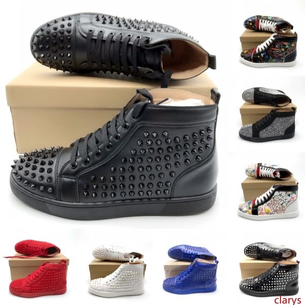 

s designer shoes fashion platfrom triple black white casual shoes luxury red blue men women leather boots sneakers