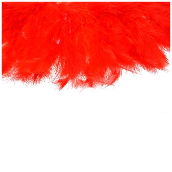 

phantom party supplies fluffy feather hand fan fancy elegant props new red