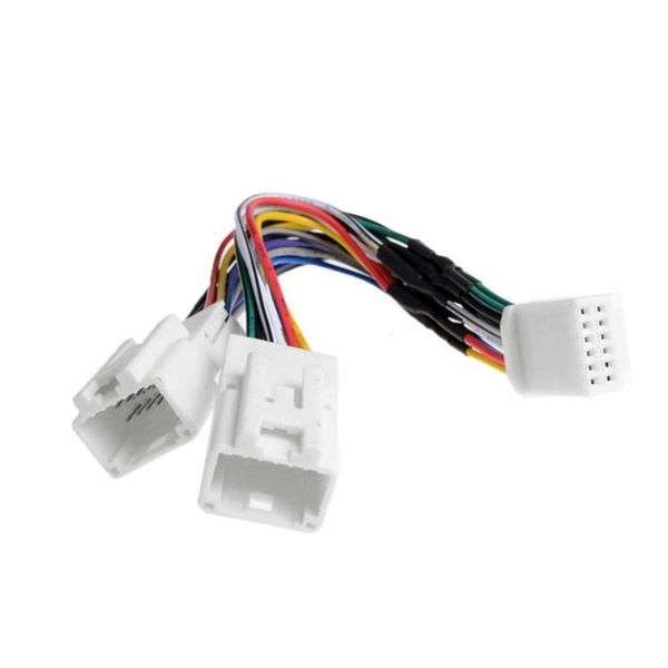 

applicable for for camry 6+6 connector extension cable cd machine one minute two conversion line car modification