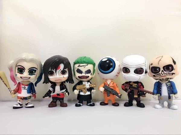 

hottoys x task force q версия 6 отряд самоубийц клоун джокер халиквин кукла коробка яйца