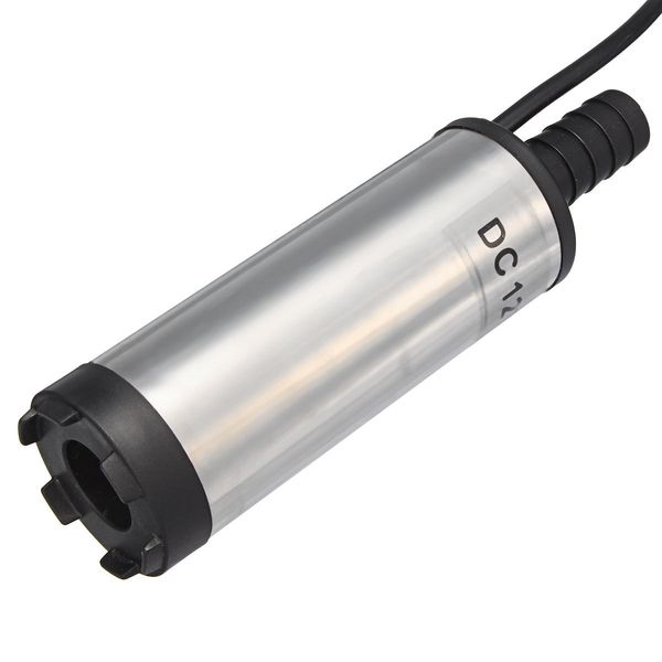

12v 38mm electric stainless submersible water pump oil fuel transfer refueling