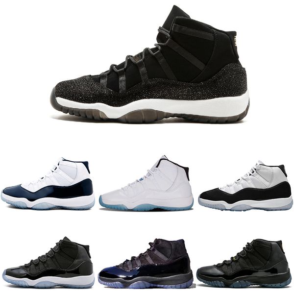 

men women basketball shoes 11 win like platinum tint 72-10 bred midnight navy 11s concord 45 23 legend blue cool grey outdoor sneakers