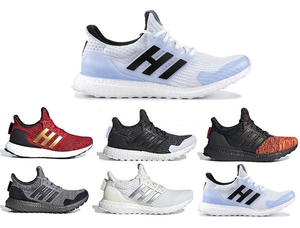 

ubs 4s game of thrones x got ultra boost 2019 кроссовки мужчины женщины дом старк ланнистер таргариен спортивные кроссовки